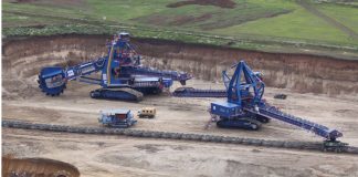 Liebherr supplies a bearing for the world’s largest compact bucket wheel excavator