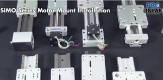 Motor Integration with SIMO Series Linear Actuators