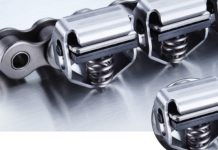 Grip chains for precision feeding, transport and positioning