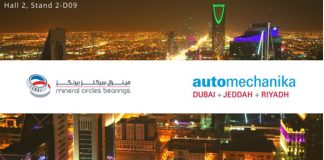 Mineral Circles Bearings Heads to Riyadh with Automechanika in February 2018