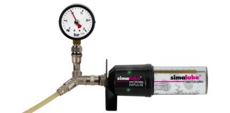 The simalube lubricator IMPULSE pressure booster