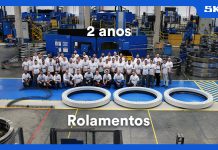 A Fábrica Wind da SKF Do Brasil Atingiu a Quantidade Produzida de 2.000 Rolamentos Especiais Para Aplicação em Turbinas Eólicas