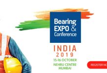 A International BEARING EXPO INDIA 2019 está aberta para inscrições