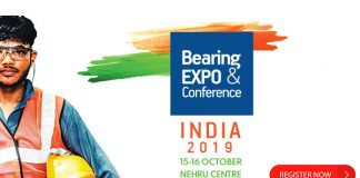 A International BEARING EXPO INDIA 2019 está aberta para inscrições